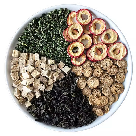 Colon cleansing tea Clear halitosis clear intestines and stomach balance the body acid alkaline cassia seed lotus leaf licorice mulberry leaf herb mint honeysuckle health care tea